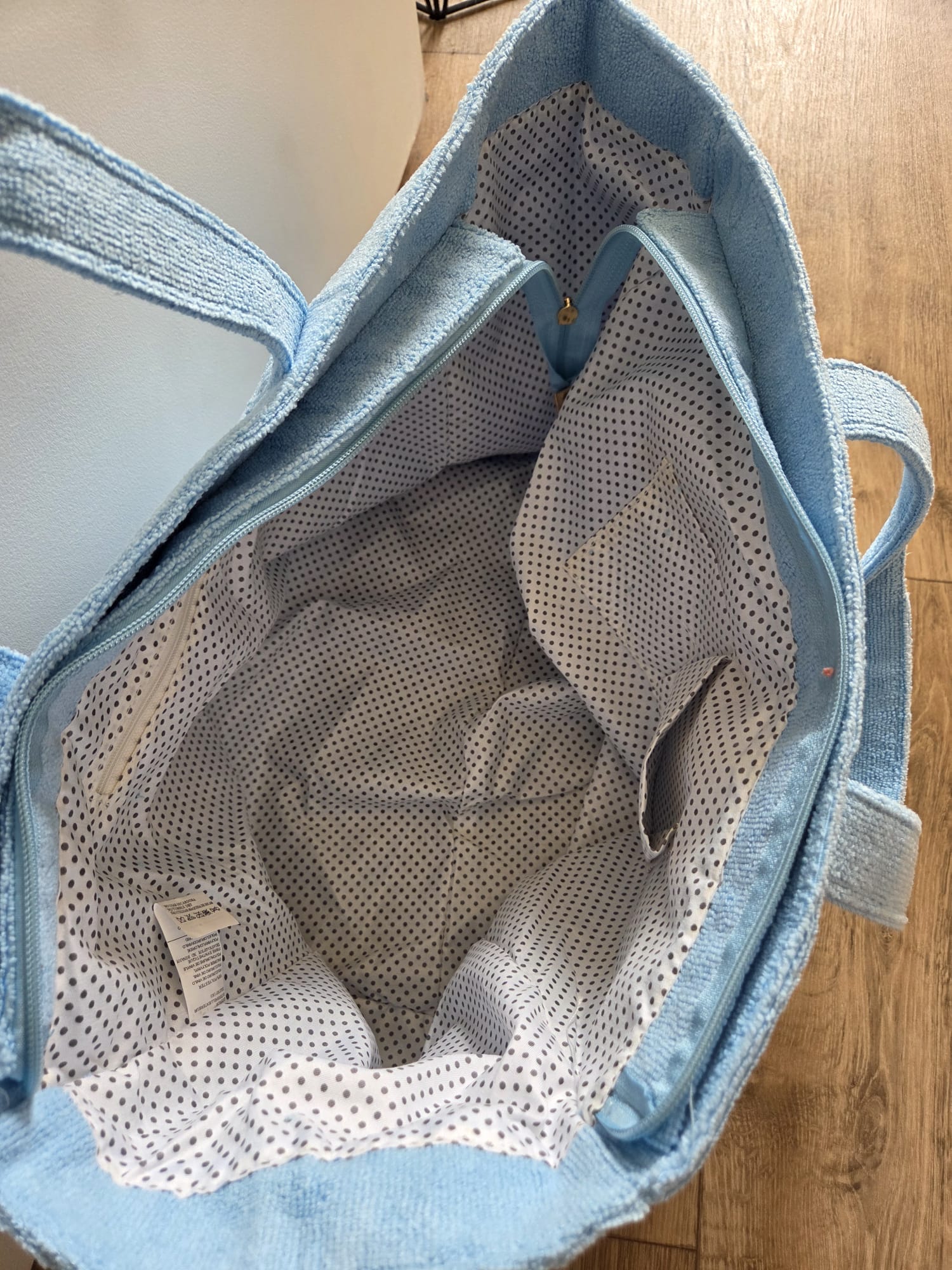Sac Mademoiselle Paris bleu