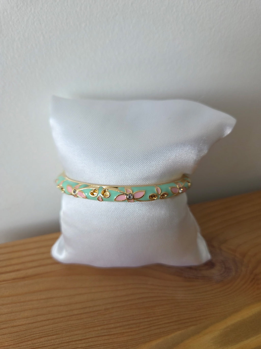 Bracelet Vert / Rose