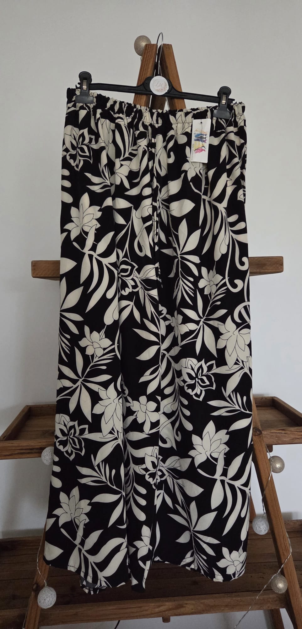 Pantalon fluide fleurs