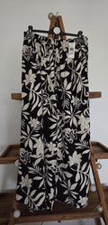Pantalon fluide fleurs